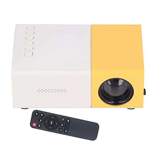 GOTOTOP Tragbarer Filmprojektor Beamer 1080p Unterstützt für Kindergeschenk, Heimkino, kompatibel mit Smartphone/Laptop / / Firestick von GOTOTOP