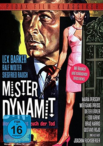 Mister Dynamit - Morgen küsst euch der Tod / Großartiger Thriller mit Lex Barker, Ralf Wolter, Siegfried Rauch und Eddi Arent (Pidax Film-Klassiker) von Alive