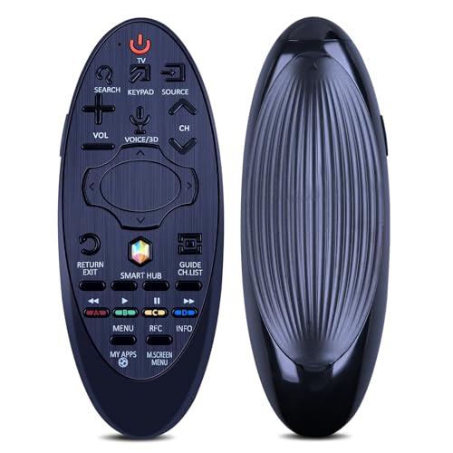 GOUYESHO BN59-01181B Ersatzfernbedienung für Samsung Smart TV, kompatibel mit UA55H8000AW UA65HU8500W(Keine Sprachfunktion) von GOUYESHO
