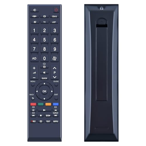GOUYESHO Ersatz Fernbedienung CT-90420 für Toshiba LED Smart TV CT-90420 32RL938 32RL933G 32RL938F 32RL938G 32RL939G 32SL970G 40RL933 40RL938 40RL938F 40RL958B 40SL970G von GOUYESHO