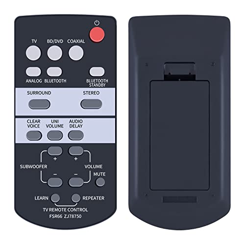 GOUYESHO Ersatz Fernbedienung FSR66 ZJ78750 für Yamaha Soundbar YAS-103 YAS103 FSR66 ATS-1030 ATS1030 ZJ78750 GOUYESHO Ersatz Fernbedienung FSR66 ZJ78750 für Yamaha Soundbar YAS-103 YAS103 FSR66 ATS-1030 ATS1030 ZJ78750 von GOUYESHO