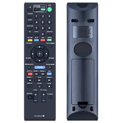GOUYESHO Ersatz Fernbedienung RM-ADP072 für Sony DVD Home Cinema System BDV-N790W BDV-E190 BDV-E290 BDV-E390 BDV-E490 BDV-E385 GOUYESHO Ersatz Fernbedienung RM-ADP072 für Sony DVD Home Cinema System BDV-N790W BDV-E190 BDV-E290 BDV-E390 BDV-E490 BDV-E385 von GOUYESHO