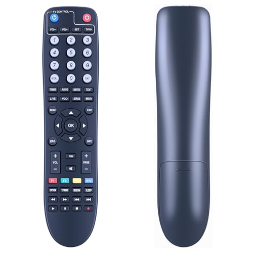 GOUYESHO Ersatz Fernbedienung passend für Xsarius Sniper V | Sniper X 4K Linux OTT Media Streamer IPTV Box GOUYESHO Ersatz Fernbedienung passend für Xsarius Sniper V | Sniper X 4K Linux OTT Media Streamer IPTV Box von GOUYESHO