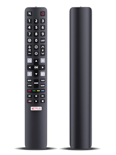 GOUYESHO Ersatz Fernbedienung RC802N für TCL Thomson 4K UHD LCD LED Smart TV Fernseher passend für 55EP660 55EP680 60EP660 65DC760 U49P6046 U49S7096 65DC766 65EP640 65EP660 GOUYESHO Ersatz Fernbedienung RC802N für TCL Thomson 4K UHD LCD LED Smart TV Fernseher passend für 55EP660 55EP680 60EP660 65DC760 U49P6046 U49S7096 65DC766 65EP640 65EP660 von GOUYESHO