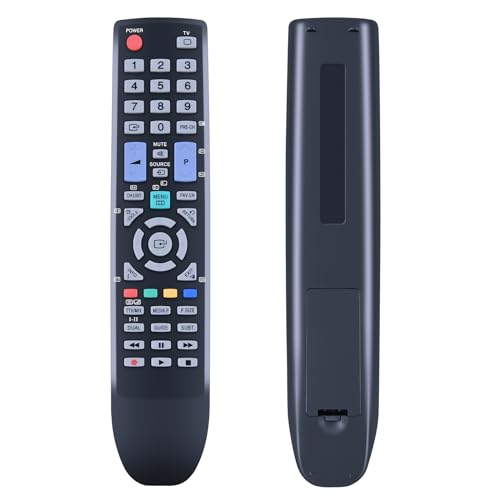 GOUYESHO Ersatz Fernbedienung BN59-00862A Kompatibel mit Samsung TV LE40B530P7WXXC LE40B550A5P/XZG LE40B550A5W LE40B550A5W/XXU LE40B550A5WXXC LE40B551A6WQXU LE40B551A6WXXU von GOUYESHO