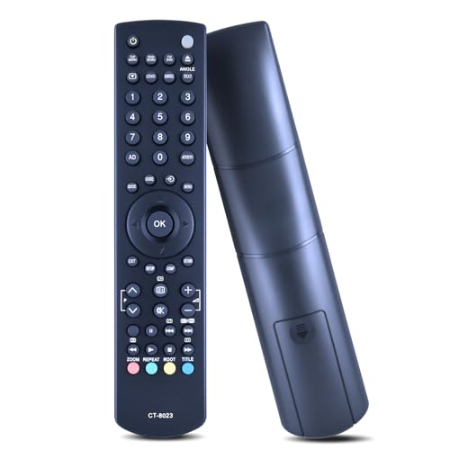 GOUYESHO Ersatz Fernbedienung CT-8023 für Toshiba TV22DL833G 23DL933F 19KL934R 32DL834G 19DL833G 26DL934G 32KL934R 19DL833 26DL933F 32KL933R 19DL834G 22DL833F für Toshiba LED TV Fernbedienung GOUYESHO Ersatz Fernbedienung CT-8023 für Toshiba TV22DL833G 23DL933F 19KL934R 32DL834G 19DL833G 26DL934G 32KL934R 19DL833 26DL933F 32KL933R 19DL834G 22DL833F für Toshiba LED TV Fernbedienung von GOUYESHO