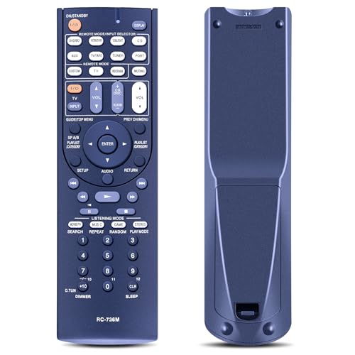 GOUYESHO Ersatz-Fernbedienung RC-736M für Onkyo AV-Receiver RC-620M RC-710M HTP-570 RC-743M RC-737M HT-R570 HT-S5200 HT-S6200 HTS5200B HT-S5200S SKF-570L GOUYESHO Ersatz-Fernbedienung RC-736M für Onkyo AV-Receiver RC-620M RC-710M HTP-570 RC-743M RC-737M HT-R570 HT-S5200 HT-S6200 HTS5200B HT-S5200S SKF-570L von GOUYESHO
