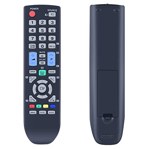 GOUYESHO Ersatz-Fernbedienung aa59-00496a für Samsung LED LCD Plasma TV MonitorT22A300 T27A300 LE-32D400 LE-32D403 LE-32D404 LE-40D503 LE-40D504 UE-19D400 UE-22D500 UE-26D400 UE-32D400 UE-40D500 GOUYESHO Ersatz-Fernbedienung aa59-00496a für Samsung LED LCD Plasma TV MonitorT22A300 T27A300 LE-32D400 LE-32D403 LE-32D404 LE-40D503 LE-40D504 UE-19D400 UE-22D500 UE-26D400 UE-32D400 UE-40D500 von GOUYESHO