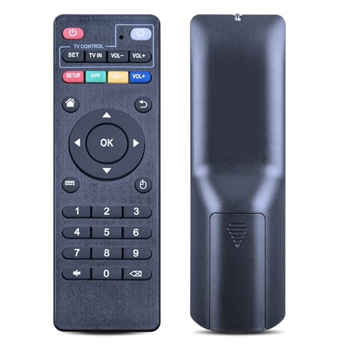 GOUYESHO MXQPRO Ersatz Fernbedienung passend für Android TV Box Kompatibel mit MXQ-Pro MXQ-4K RK3229 MX9 M8 M8C M8S M9C M9C-4K M9C-Mini M10 T95 T95M T95N T95X T95-S1 T95-S2 H96 H96-Pro X96 X96-MINI GOUYESHO MXQPRO Ersatz Fernbedienung passend für Android TV Box Kompatibel mit MXQ-Pro MXQ-4K RK3229 MX9 M8 M8C M8S M9C M9C-4K M9C-Mini M10 T95 T95M T95N T95X T95-S1 T95-S2 H96 H96-Pro X96 X96-MINI von GOUYESHO