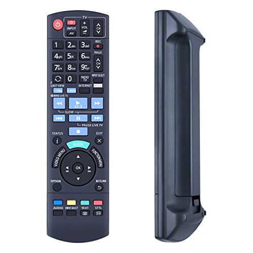 GOUYESHO N2QAYB001113 Ersatz Fernbedienung Passend für Panasonic Blu ray DMR-BCT745 DMR-BST730 DMR-BST735 DMR-BWT640 DMR-BCT730 DMR-BCT720 DMR-BCT765 DMR-BWT745 DMR-BCT845 DMR-BST760 von GOUYESHO