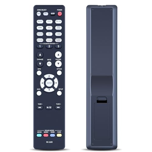 GOUYESHO Neu RC-1183 Ersatz Fernbedienung für Denon AV Receiver AVR-X2000 AVRX2000 RC1183 für Denon Fernbedienung GOUYESHO Neu RC-1183 Ersatz Fernbedienung für Denon AV Receiver AVR-X2000 AVRX2000 RC1183 für Denon Fernbedienung von GOUYESHO