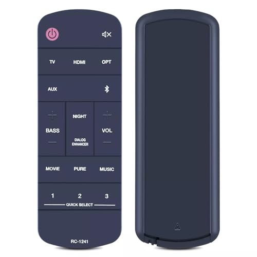 GOUYESHO Neu RC-1241 Ersatz Fernbedienung kompatibel mit Denon Home Sound bar 550 GOUYESHO Neu RC-1241 Ersatz Fernbedienung kompatibel mit Denon Home Sound bar 550 von GOUYESHO