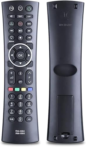 GOUYESHO Neu RM-I08U RM-I09U Ersatz Fernbedienung Passend für Humax Satellitenempfänger Freeview HD Digital-TV RM-108U RM-109U DTR-T1000 HB-1000S DTR-T2000 DTR-1010 HDR-1000S HB-1100S RM I08U RM I09U von GOUYESHO