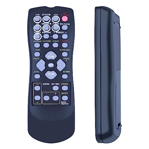 GOUYESHO RAV22 WG70720 Ersatz Fernbedienung Geeignet für Yamaha AV-Receiver RAV22-WG70720 RX-V340 RX-V350 RX-V357 RX-V359 HTR5930 HTR5940 GOUYESHO RAV22 WG70720 Ersatz Fernbedienung Geeignet für Yamaha AV-Receiver RAV22-WG70720 RX-V340 RX-V350 RX-V357 RX-V359 HTR5930 HTR5940 von GOUYESHO