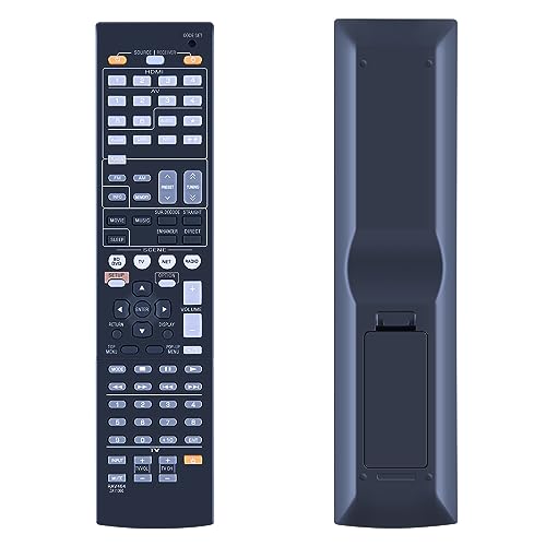 GOUYESHO RAV464 ZA11360 ErsatzFernbedienung Passend für Yamaha Audio Video AV Receiver Kompatibel mit RAV464-ZA11360 HTR-3065 HTR-4065 HTR-5065 RXV-473 YHT-494 YHT-497 YHT-797 von GOUYESHO