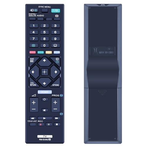 GOUYESHO RM-ED062 Ersatz für Sony Bravia Smart TV Fernbedienung Kompatibel mit KDL-32R430B KDL-32R433B KDL-40R353C KDL-40R450A KDL40R485B KDL-48R470B von GOUYESHO