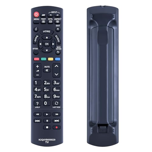 GOUYESHO N2QAYB000829 Fernbedienung Ersatz für Panasonic Vier TV TX-48AS640E TX-48ASR650 TX-48AX630E TX-48AXW634 TX-60ASR650 TX-60ASW654 TX-L42ET60Y TX-P50ST60Y TX-L42ET60E GOUYESHO N2QAYB000829 Fernbedienung Ersatz für Panasonic Vier TV TX-48AS640E TX-48ASR650 TX-48AX630E TX-48AXW634 TX-60ASR650 TX-60ASW654 TX-L42ET60Y TX-P50ST60Y TX-L42ET60E von GOUYESHO