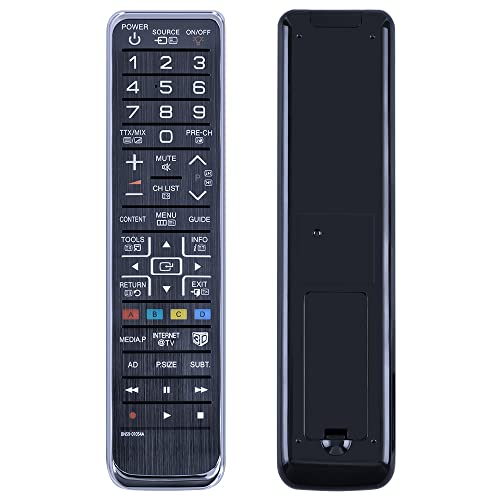 Neu BN59-01054A Ersatz Fernbedienung Passend für Samsung Smart TV Fernseher Kompatibel mit UA46C7000WF UA65C8000 UE40C7000WW UE46C7000WW UE55C7000 PS50C7700 PS50C7000YK von GOUYESHO
