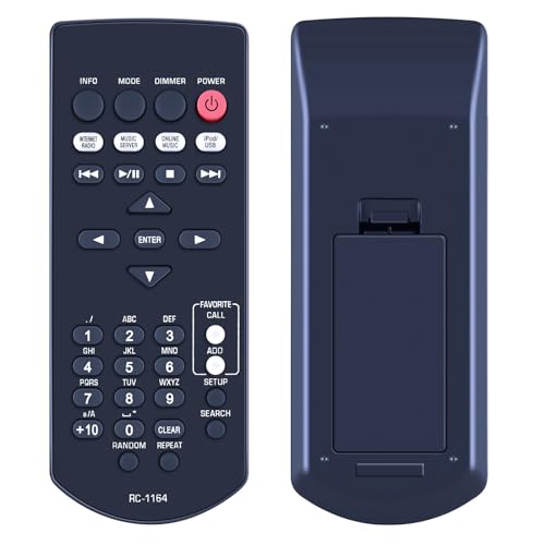 GOUYESHO RC-1164 Fernbedienung für Denon Music Server Player DNPF109 DNP-F109 RC1164 von GOUYESHO
