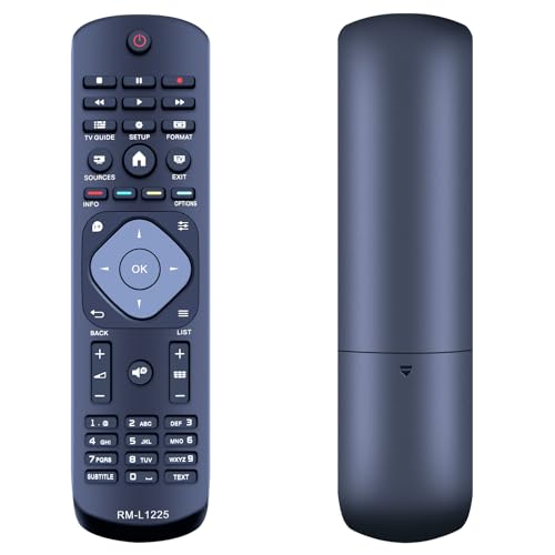 GOUYESHO RM-L1225 Ersatz Fernbedienung passend für Philips UHD LED Smart TV Kompatibel mit 55PUH4900 43PUK4900 43PUT4900 32PHT4200 32PHT4201 32PHT4309 32PHT4319 39PHS4112 39PHT4112 40PFH4009 40PFH4100 GOUYESHO RM-L1225 Ersatz Fernbedienung passend für Philips UHD LED Smart TV Kompatibel mit 55PUH4900 43PUK4900 43PUT4900 32PHT4200 32PHT4201 32PHT4309 32PHT4319 39PHS4112 39PHT4112 40PFH4009 40PFH4100 von GOUYESHO