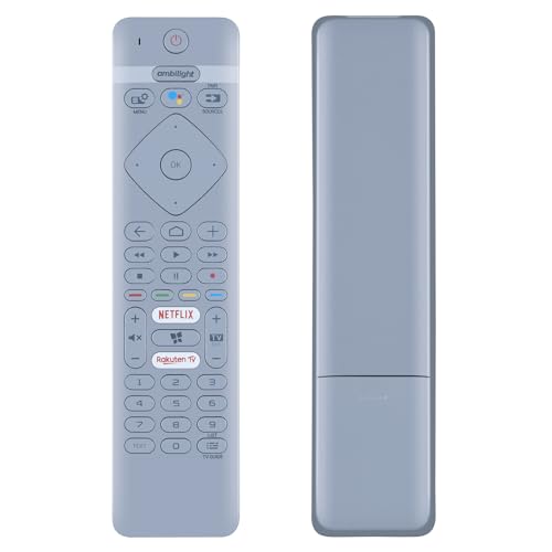 GOUYESHO Voice Ersatz Fernbedienung RC4154403/01 für Philips 4K UHD LED Android TV 43PUS7304 43PUS7354 50PUS7304 50PUS7354 55PUS7304 70PUS7304 75PUS7354 4 4 58PUS7304 von GOUYESHO