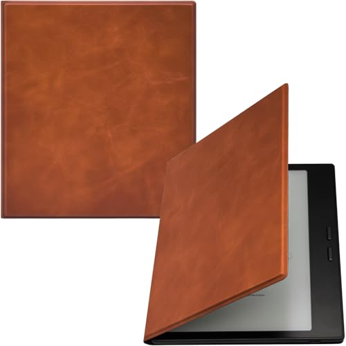 GOVTVA Magnetische Lederhülle für 17,8 cm (7 Zoll) Onyx Boox Go 7 / Boox Tablet Go Color 7 (Gen II/Gen I 2025/2024) / Boox Page ultradünne, leichte Hülle mit automatischer Sleep/Wake von GOVTVA