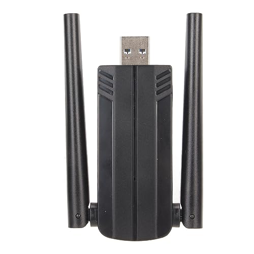 GOWENIC 1800 Mbit/s USB-Akku-WLAN-Netzwerkkartenadapter, 2,4 G 5 G Dualband 802.11ax WiFi6-Technologie für Win10 11 von GOWENIC
