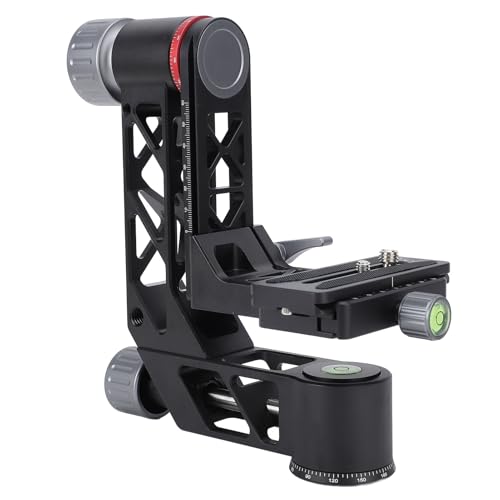 360 -Grad -Panorama -Stabilisator, Breite Kompatibilität, Schnellveröffentlichungsplatte, Handwerkskunst Upgrade, DSLR -Kamera -Stativkopf für Panorama und Nahaufnahmefotografie von GOWENIC