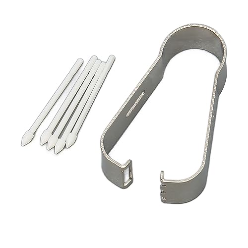 5 Stück Stylus Spitzen, Hochempfindliche Stylus Stift Ersatzspitzen für S6 S7 S7+, Note 10 20, 5G (White) von GOWENIC