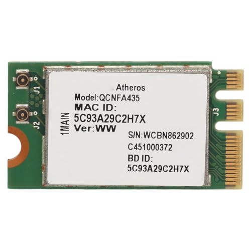 AW CB304NF RTL8821CE Netzwerkkarte, 433 Mbit/s M.2 NGFF Netzwerkkarte, BT4.2 Netzwerkadapter für Windows 7 8 10, für Kopfhörer, Lautsprecher, Tastaturen von GOWENIC