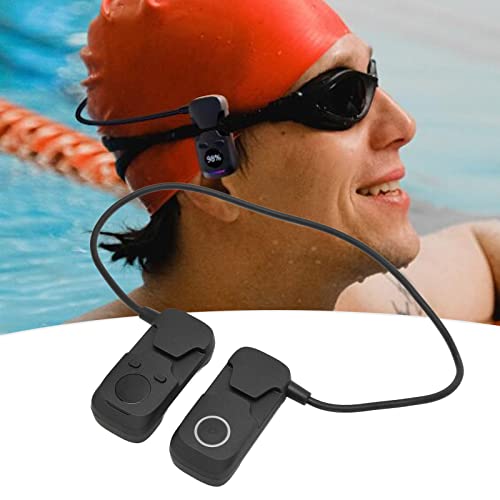 Bluetooth 5.3 Kopfhörer mit Knochenleitung, 20 m Tiefe IPX8, wasserdicht, Bluetooth Kopfhörer mit offenem Ohr mit 8 G Speicher für Sport, Kopfhörer mit offenem Ohr, lange Lebensdauer Bluetooth 5.3 Kopfhörer mit Knochenleitung, 20 m Tiefe IPX8, wasserdicht, Bluetooth Kopfhörer mit offenem Ohr mit 8 G Speicher für Sport, Kopfhörer mit offenem Ohr, lange Lebensdauer von GOWENIC