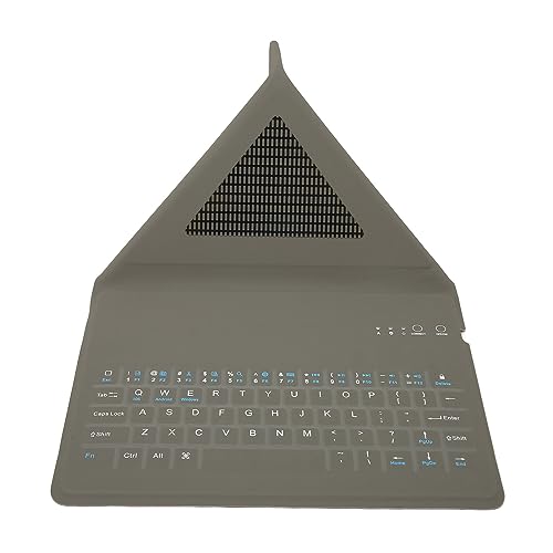 GOWENIC 11,8-Zoll-BT-Tastatur-Vollschutzabdeckung, Tablet-Tastaturhülle mit BT, Schlanke und Leichte Schützende Standabdeckung für IOS Tablet Pro Air Unter 11 Zoll von GOWENIC