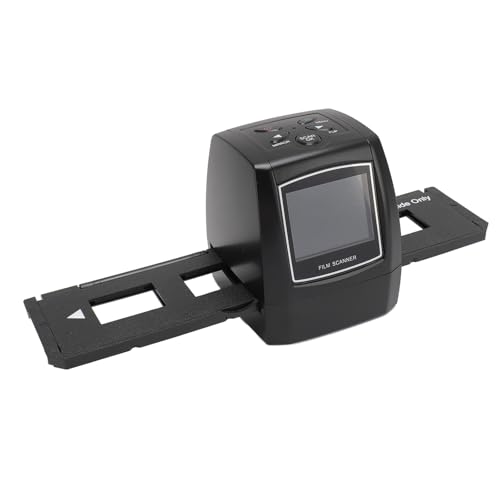 GOWENIC 24-MP-Film- und Diascanner mit 2,4-Zoll-LCD-Bildschirm, Digitaler Filmscanner, Konvertiert 35-mm-135-126KPK-110-Ultra-8-mm-Filmnegative in Digitale JPG-Fotos, Unterstützt GOWENIC 24-MP-Film- und Diascanner mit 2,4-Zoll-LCD-Bildschirm, Digitaler Filmscanner, Konvertiert 35-mm-135-126KPK-110-Ultra-8-mm-Filmnegative in Digitale JPG-Fotos, Unterstützt von GOWENIC