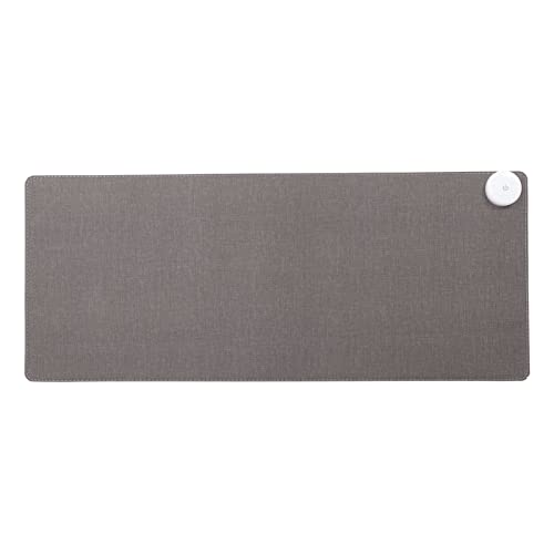 GOWENIC Beheiztes Mauspad, Warmes Schreibtisch-Mauspad, Beheizbares Computer-Mauspad, Handwärmer, Fußwärmer, Extended Edition Gaming-Mauspad, Unisex, Braun(#3) von GOWENIC