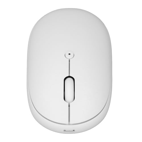 GOWENIC Bluetooth-Maus, Universell, Leise, Niedlich, Kabellose Maus mit 800 DPI, 1200 DPI oder 1600 DPI, Wiederaufladbarer 400-mAh-Akku, für Windows-Computer, für Android-Telefone oder von GOWENIC