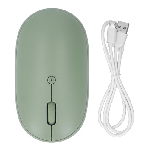 GOWENIC Bluetooth-Maus, Universell, Leise, Niedlich, Kabellose Maus mit 800 DPI, 1200 DPI oder 1600 DPI, Wiederaufladbarer 400-mAh-Akku, für Windows-Computer, für Android-Telefone oder von GOWENIC