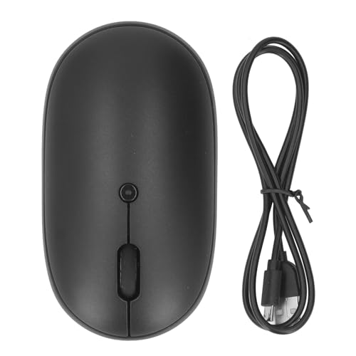 GOWENIC Bluetooth-Maus, Universell, Leise, Niedlich, Kabellose Maus mit 800 DPI, 1200 DPI oder 1600 DPI, Wiederaufladbarer 400-mAh-Akku, für Windows-Computer, für Android-Telefone oder von GOWENIC