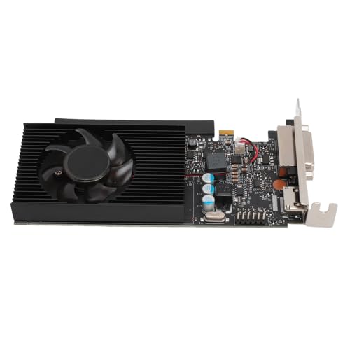 GOWENIC GT730 4 GB DDR3-Grafikkarte, Effizienter Leiser Lüfter, PCI Express 2.0-Gaming-GPU, für Desktop-Computer von GOWENIC