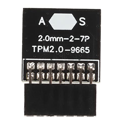 GOWENIC TPM 2.0-Modul TPM-Chip 14-poliges 2x7P-Sicherheitsmodul für ASUS Win11-Plattformschutzmodul von GOWENIC