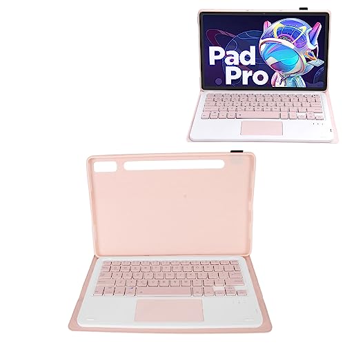 GOWENIC Tablet-Tastaturhülle für Tab P11 Pro Gen 2 Pad Pro 2022 11,2 Zoll mit Abnehmbarem Tastatur-Touchpad-Stifthalter, Rundumschutz, Präziser Aussparung, Kompatible Modelle (Rosa) von GOWENIC