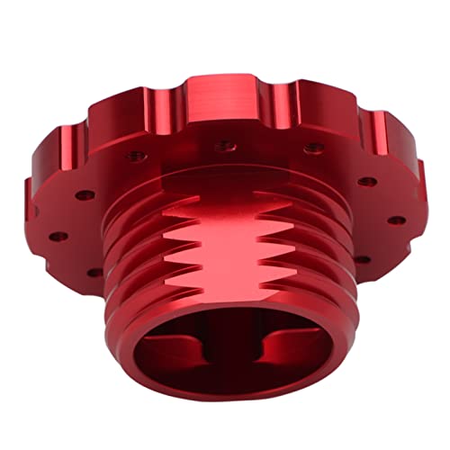 Gaming-Lenkrad-Adapter, Aluminium-Lenkrad-Adapter, SIM Racing Gaming-Lenkrad-Adapter für T300, T500, TS PC, TS XW, Schwarz (Rot) von GOWENIC