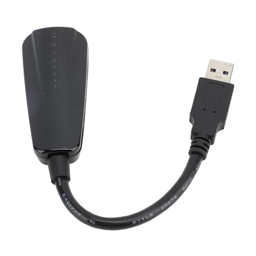 Gigabit-Ethernet-Adapter, USB-zu-RJ45-Adapter, Tragbarer USB3.0-Ethernet-Konverter, 10 100 1000 Mbit/s Stabile Verbindung, Gigabit-LAN-Netzwerkadapter für 10 8.1 8 7 von GOWENIC