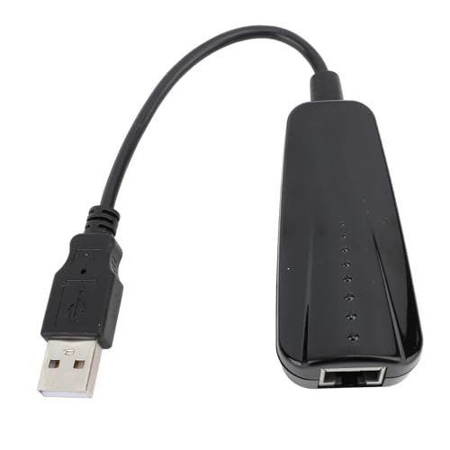 Hochgeschwindigkeits-USB 2.0-zu-RJ45-Netzwerk-Fast-Ethernet-LAN-Adapter, 10 100 Mbit/s Plug-and-Play-Netzwerk-LAN-Konverter für, Mac OS für -Betriebssysteme Hochgeschwindigkeits-USB 2.0-zu-RJ45-Netzwerk-Fast-Ethernet-LAN-Adapter, 10 100 Mbit/s Plug-and-Play-Netzwerk-LAN-Konverter für, Mac OS für -Betriebssysteme von GOWENIC