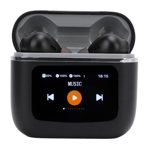 GOWENIC Kabellose Sprachübersetzer-Ohrhörer, BT5.3 IPX6, Wasserdichter Übersetzer-Ohrhörer mit 137 Sprachen, 3 Modi, Stereo-Sound (Black) von GOWENIC
