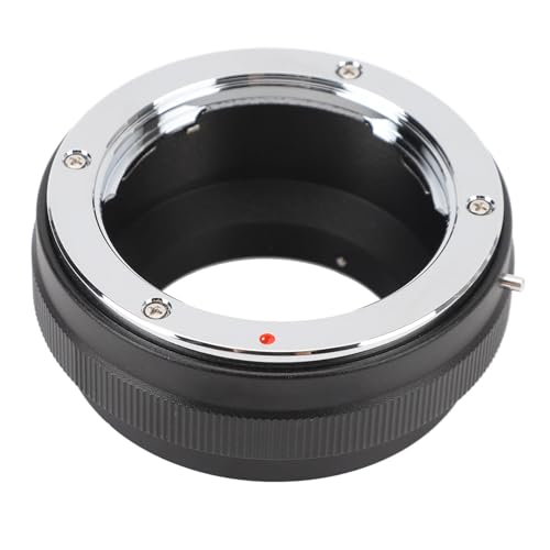 Kameramontage-Objektivadapterring, Manueller Fokusring-Objektivkonverter für MD-Objektiv auf FX-Adapter, Kompatibel mit Fujifilm XA1 XA2 XA3 X E1 X E2 X E3 X M1 X Pro1 von GOWENIC