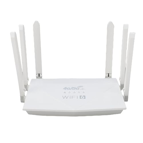 LTE 4G WiFI6 Wireless Router, 6 Antennen 300 Mbit/S Internetrouter mit SIM -Kartensteckplatz, Verbinden Sie Bis zu 32 Geräte LTE 4G WiFI6 Wireless Router, 6 Antennen 300 Mbit/S Internetrouter mit SIM -Kartensteckplatz, Verbinden Sie Bis zu 32 Geräte von GOWENIC