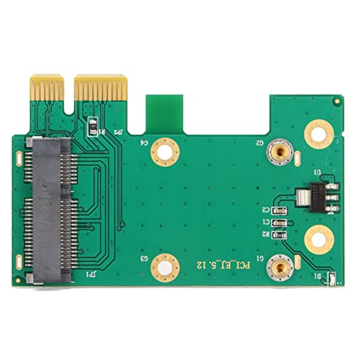 PCIE-Steckplatz, Plug-and-Play, Leicht und Tragbar, PCIE-zu-PCIE-Netzkartenadapter mit Antenne für Desktop-Computer von GOWENIC