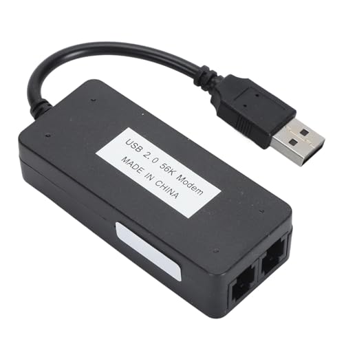 RJ11 Port USB 56K Externes Datenmodem, Anrufer-ID-Unterstützung, Anti-Thunder, Computer Laptop Fax Modem für, von GOWENIC