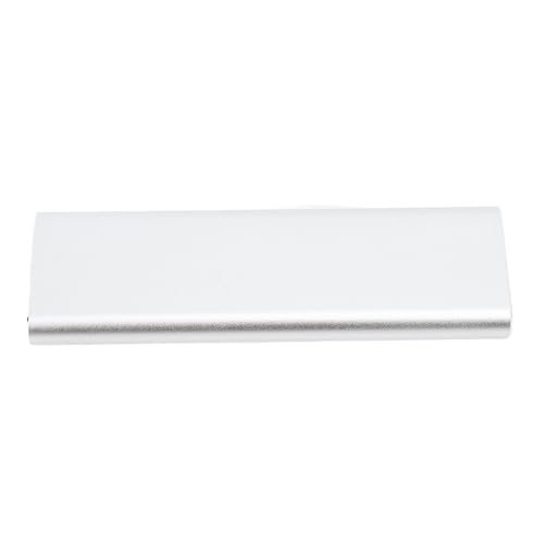 SSD-Gehäuse, Externes Gehäuse, 10 Gbit/s Typ C USB 3.1 Gen 2, M.2 Nvme PCIE NGFF SSD-Gehäuse, Unterstützt M und B Plus M-Schlüssel und SSD-Größe 2230 (SILVER) von GOWENIC