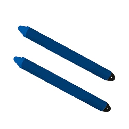 Stylus Touchscreen -Geräte, ABS und Weicher Silikonstil Griff Härter Pilgergin süß Freundlich mit Abnehmbaren Zehnten für Smartphones (Blue) von GOWENIC